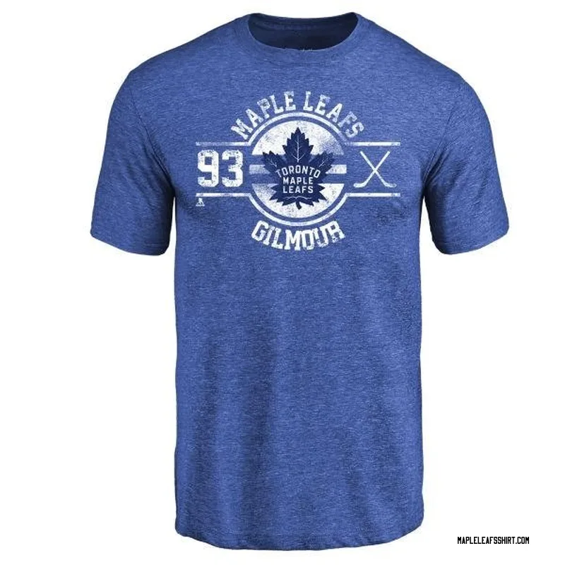 Doug Gilmour Toronto Maple Leafs Youth Royal Insignia Tri-Blend T-Shirt -