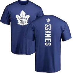 Matthew Knies Toronto Maple Leafs Youth Royal Backer T-Shirt -