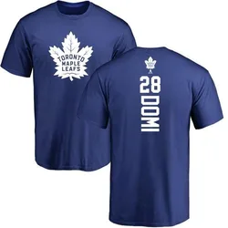 Tie Domi Toronto Maple Leafs Men's Royal Backer T-Shirt -