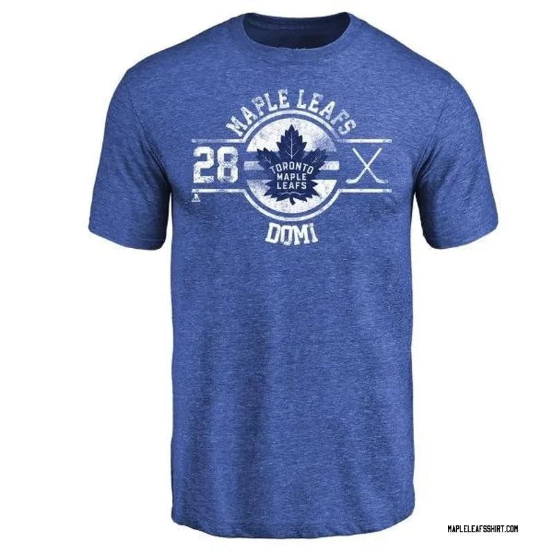 Tie Domi Toronto Maple Leafs Youth Royal Insignia Tri-Blend T-Shirt -